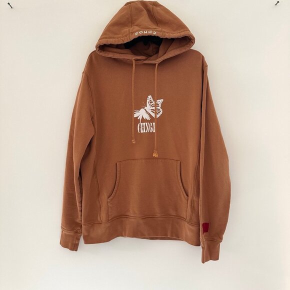 CHNGE Growth is a Process Hoodie Sweatshirt Size Large Organic Cotton Streetwear - Picture 2 of 10